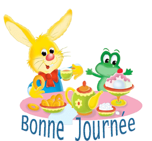 Gif animé bonne journée
